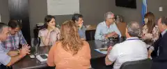 La ministra de Salud se reunió con autoridades del Colegio de Odontólogos de Entre Ríos