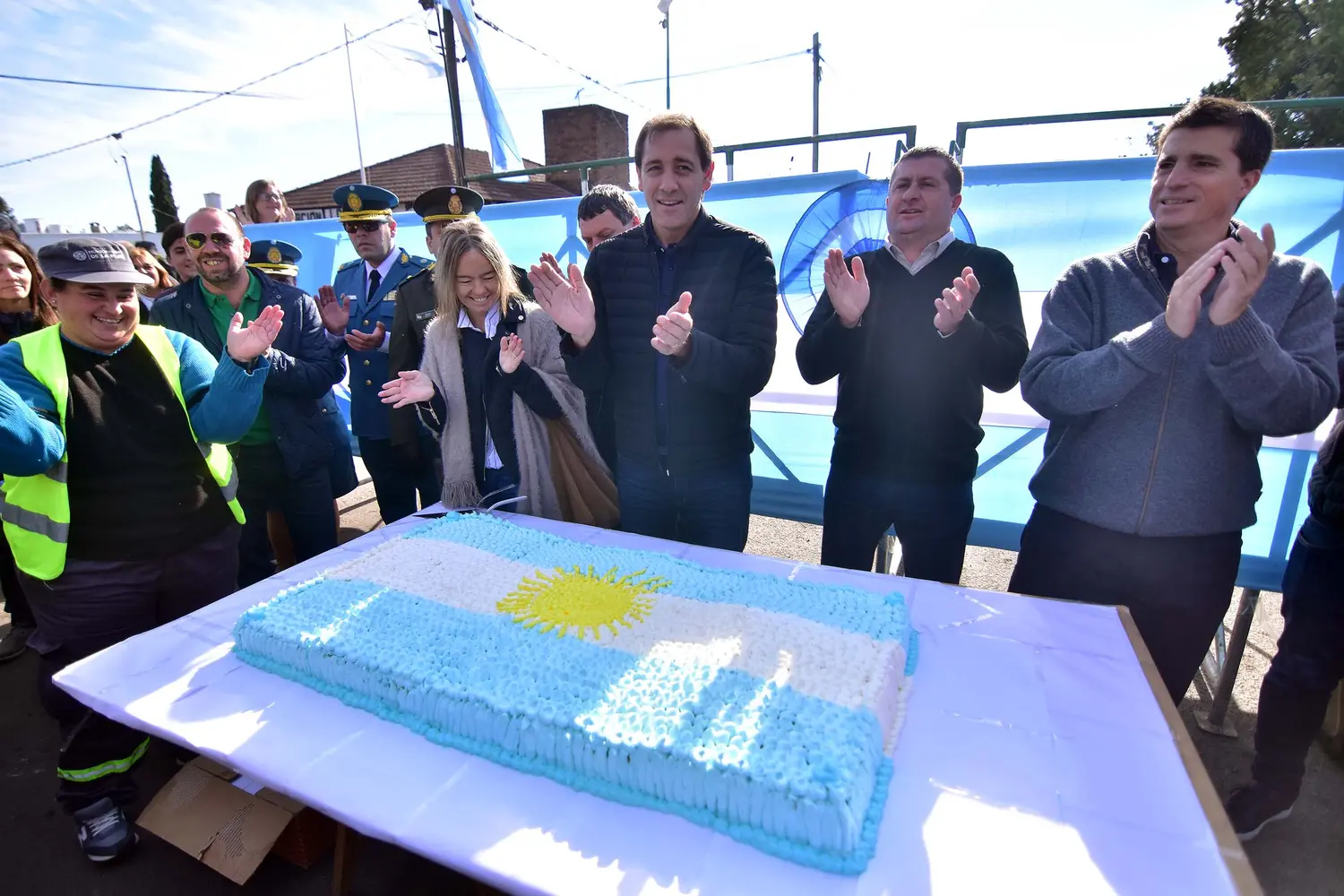 Garro participó del 94° aniversario de la localidad de Gorina