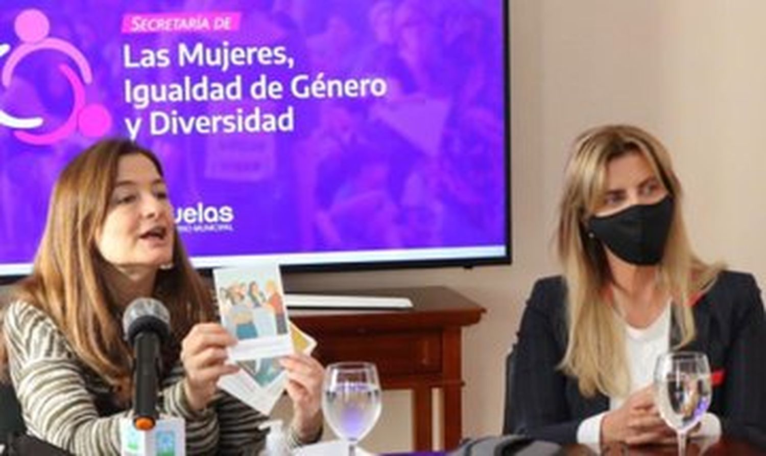 Cañuelas: Díaz y Fassi firmaron convenio para atender casos de violencia de género
