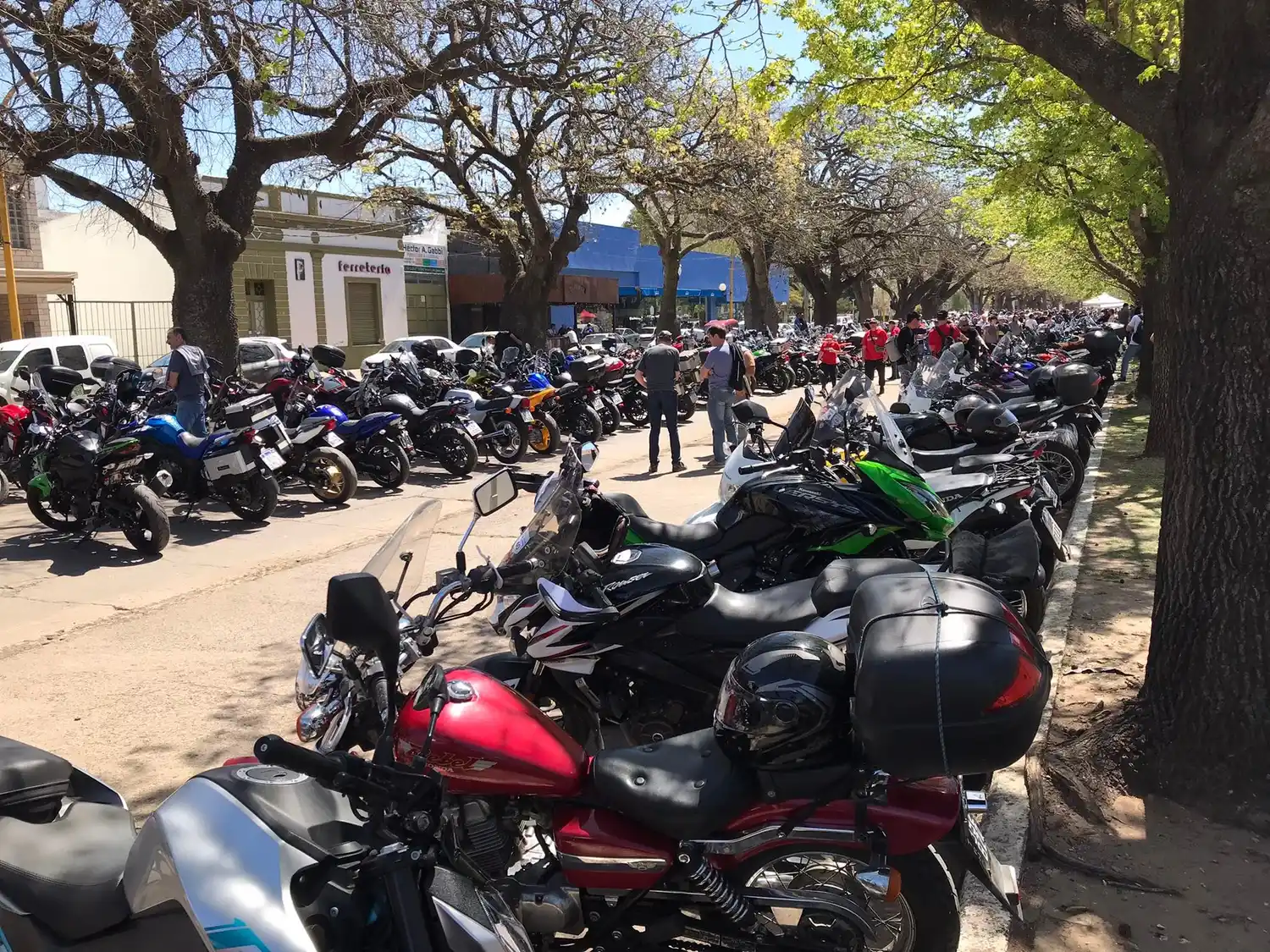 Se viene la fiesta motera el próximo domingo.