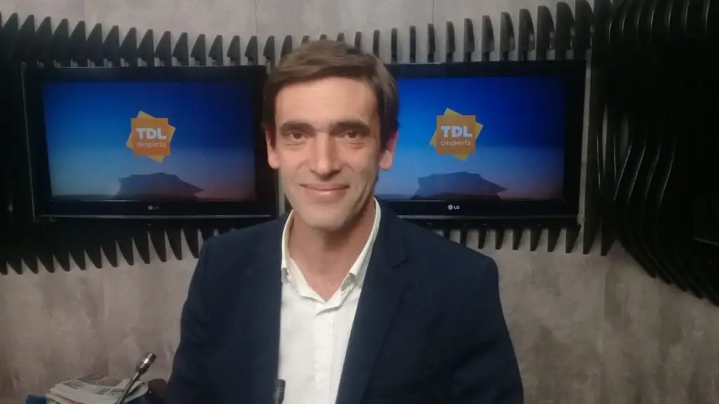 Rogelio Iparraguirre en el desayuno de Tandil Despierta