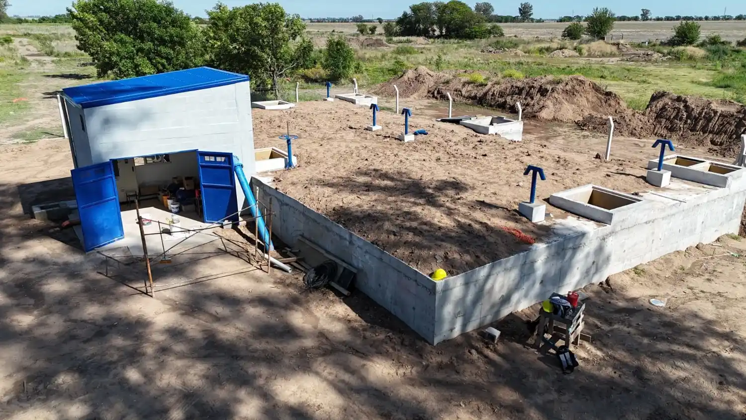 El Gobierno Provincial está cerca de finalizar los trabajos de la segunda etapa para la construcción del nuevo Ramal San Vicente del Acueducto Desvío Arijón