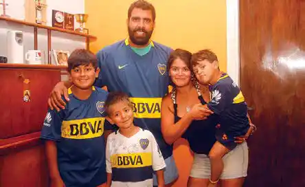 El sueño cumplido de un pequeño hincha de Boca