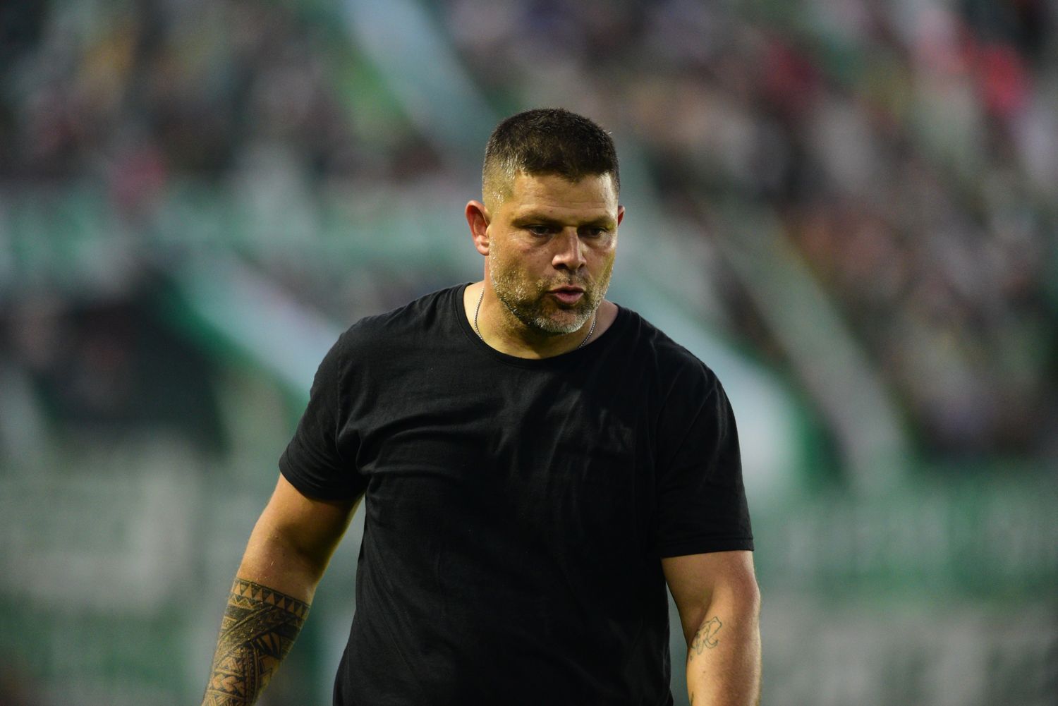 Sergio Maza, DT de la "Verde".