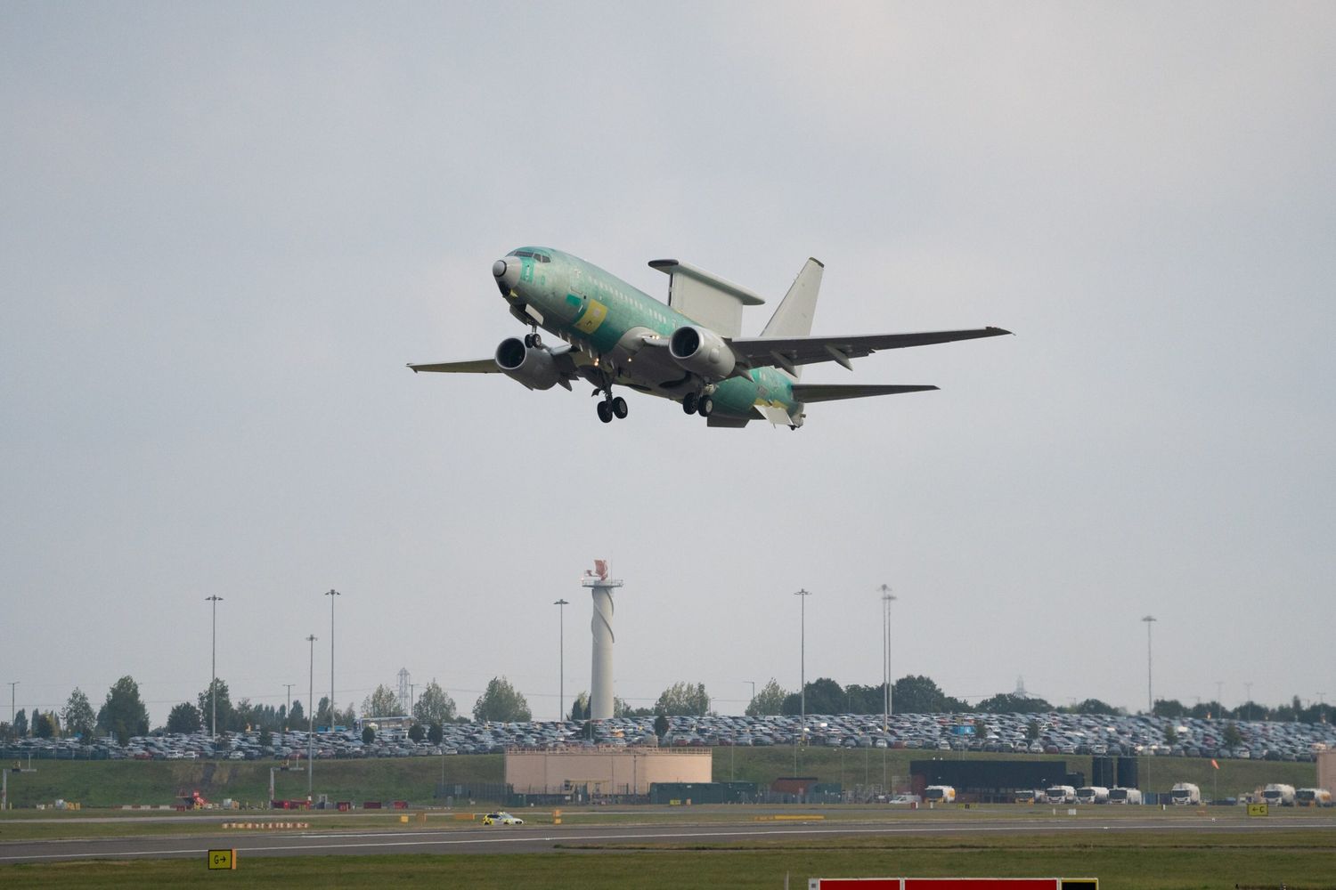 Boeing completa el primer vuelo del E-7 Wedgetail para la Royal Air Force