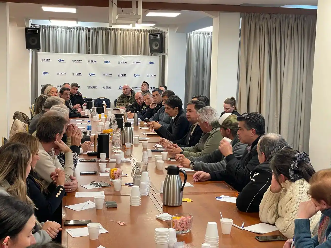 Comerciantes de diversas zonas de la ciudad fueron atendidos por autoridades judiciales y de seguridad.