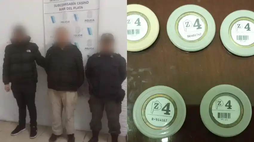 Fue descubierto por las cámaras de seguridad del establecimiento.