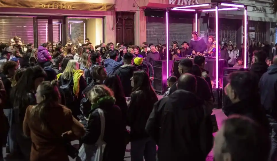 Se viene una nueva edición de la Noche de Peatonales