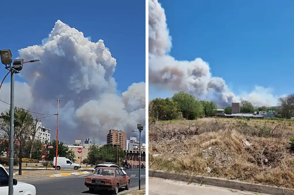 Grave incendio forestal en Córdoba