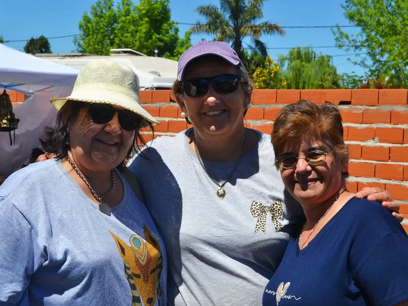 Silvia, Marcela y María de los Ángeles.