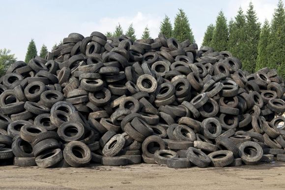 Se enviaron a reciclaje ocho toneladas de neumáticos
