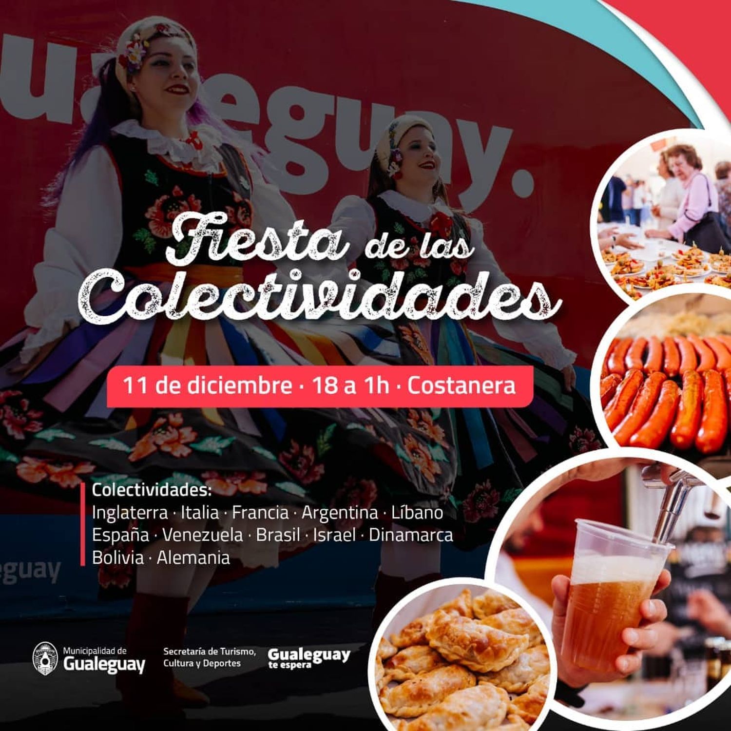 Fiesta de las Colectividades: realizan conferencia de prensa