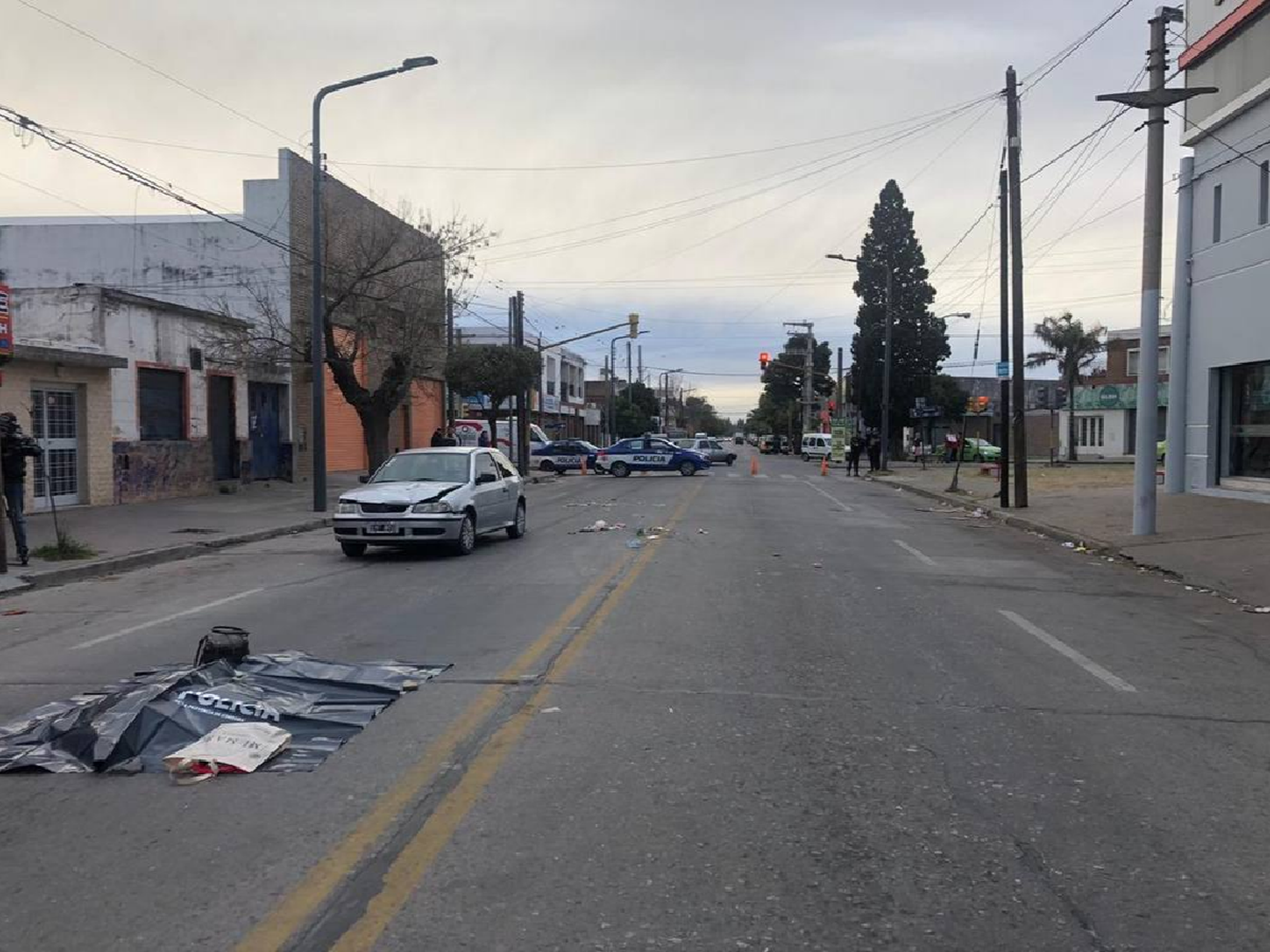 Cruzaba la calle y murió al ser atropellada por un auto