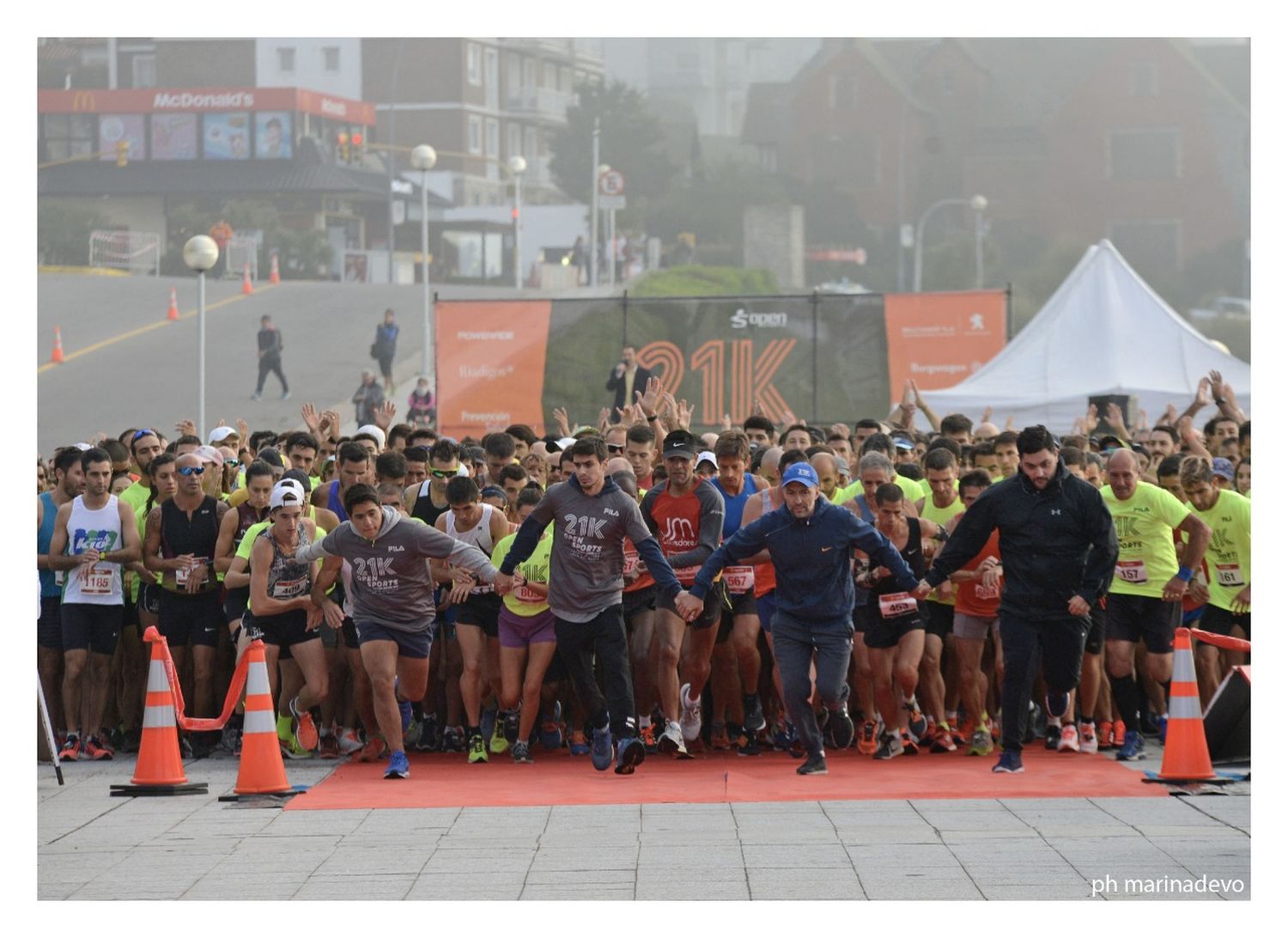 Rono y Fernández ganaron los 21K Open Sports