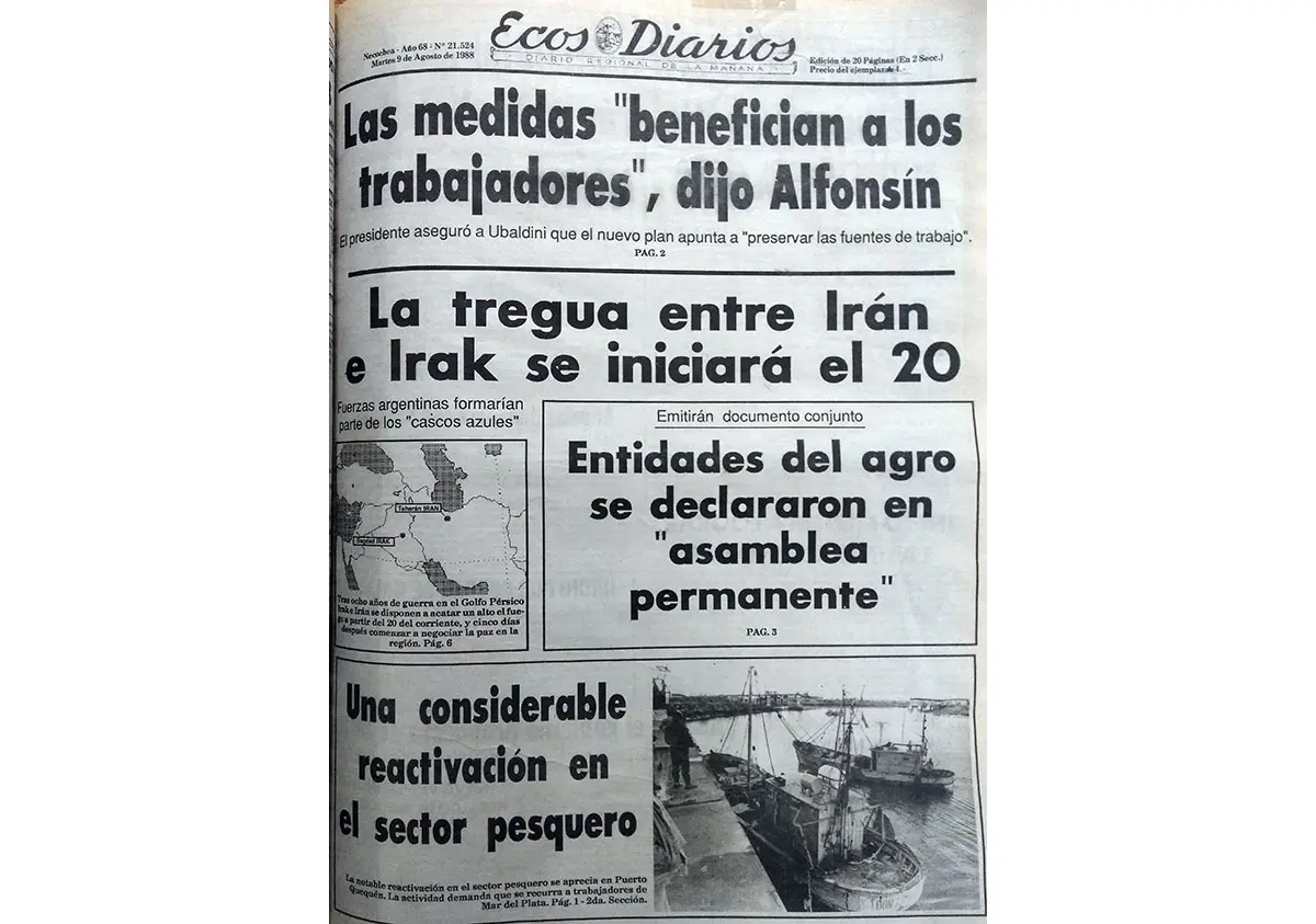 Martes 9 de agosto de 1988
