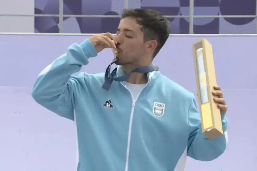 Historia olímpica: el argentino Maligno Torres ganó la medalla de oro en BMX