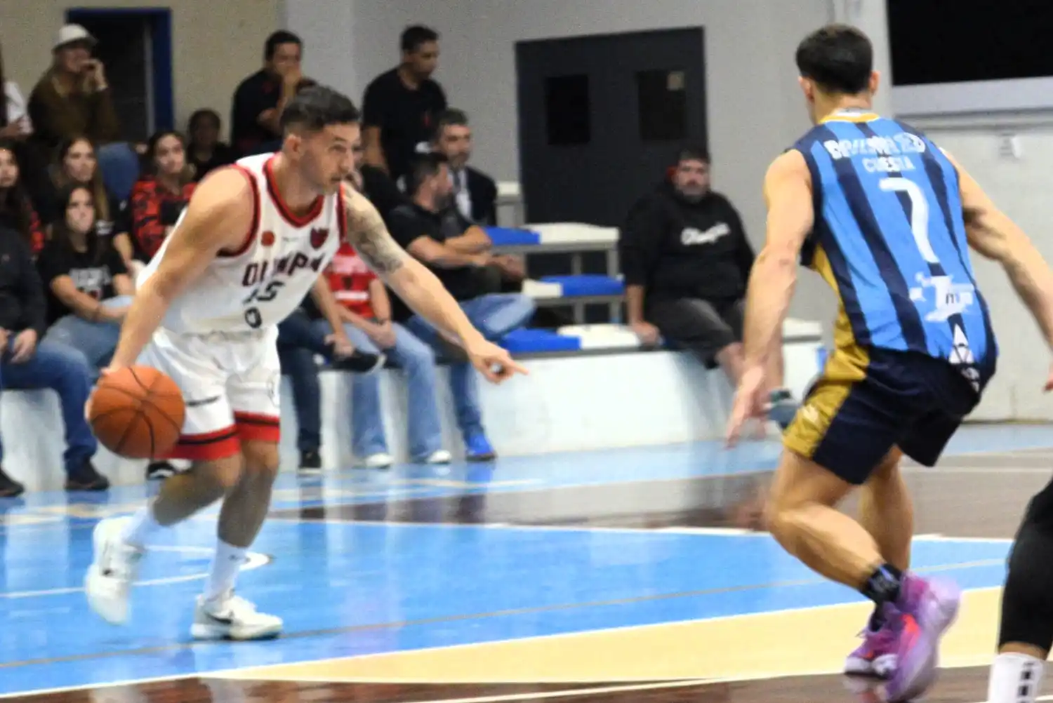 Segunda derrota consecutiva ante los equipos de Marcos Juárez en la recta final para Olimpia. Foto: Prensa San Martín.