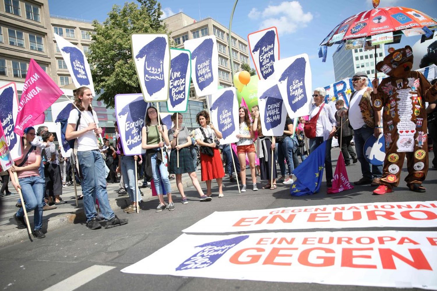 Marchas contra el nacionalismo en varias ciudades de Alemania