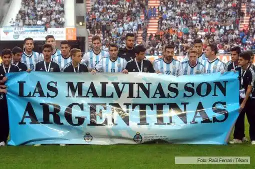 El reclamo argentino sobre Malvinas se coló en el clima mundialista