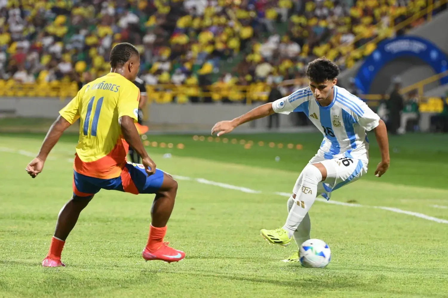Argentina cayó con Colombia en el Sudamericano Sub-17