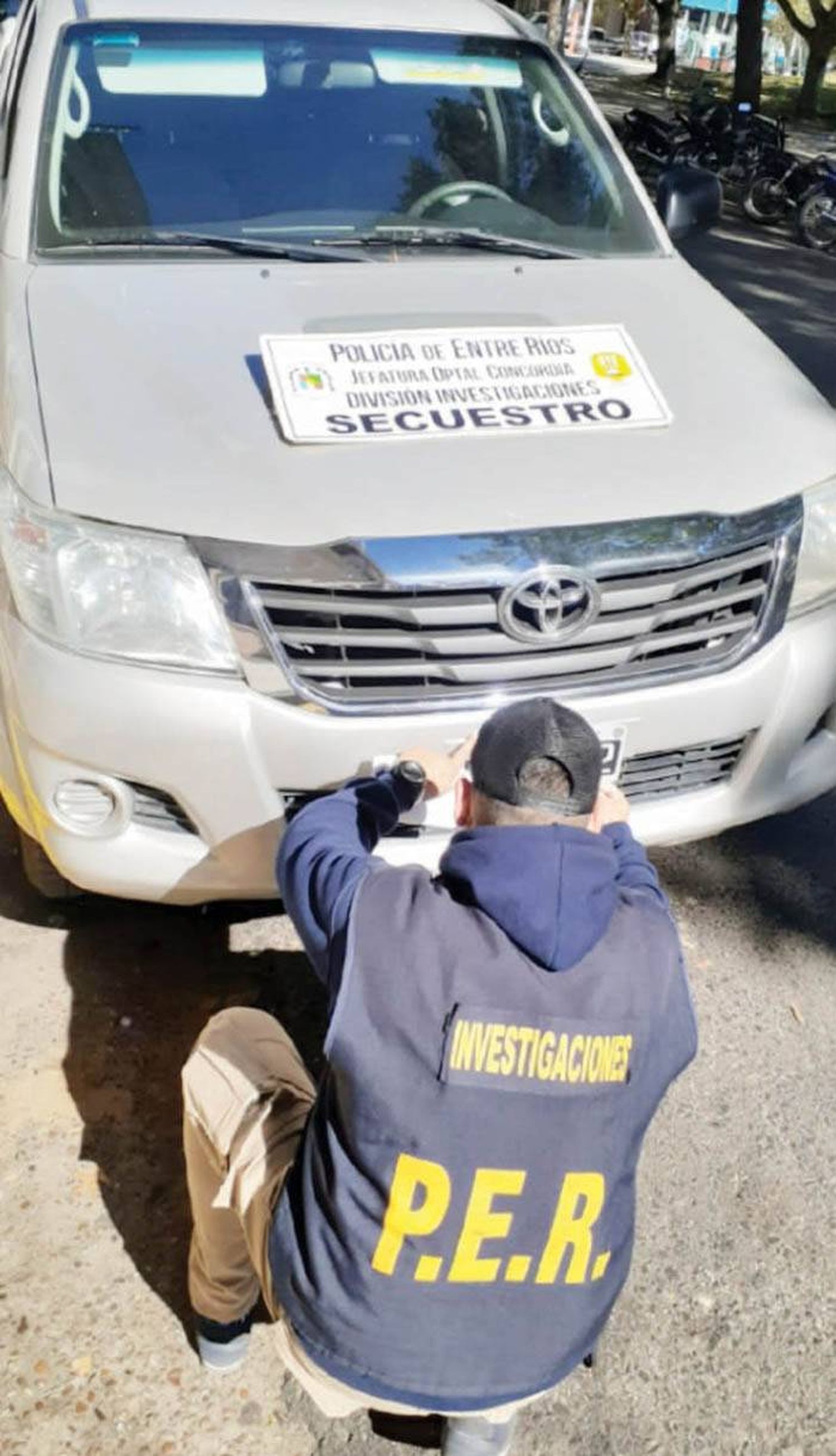 Camioneta robada hace dos años en Córdoba, apareció en Concordia