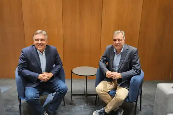 Luis Castellano se reunió con Martín Llaryora, gobernador electo de Córdoba