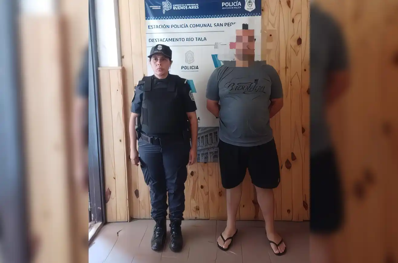 Río Tala: detuvieron a un hombre condenado por estafa en Junín