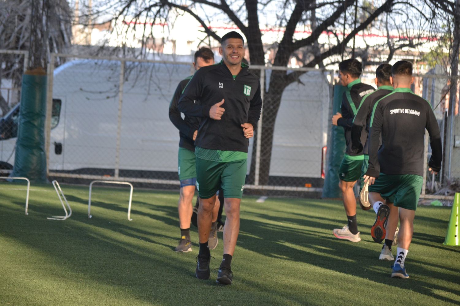 Berlo volvió a ser titular y estuvo en un gran nivel.