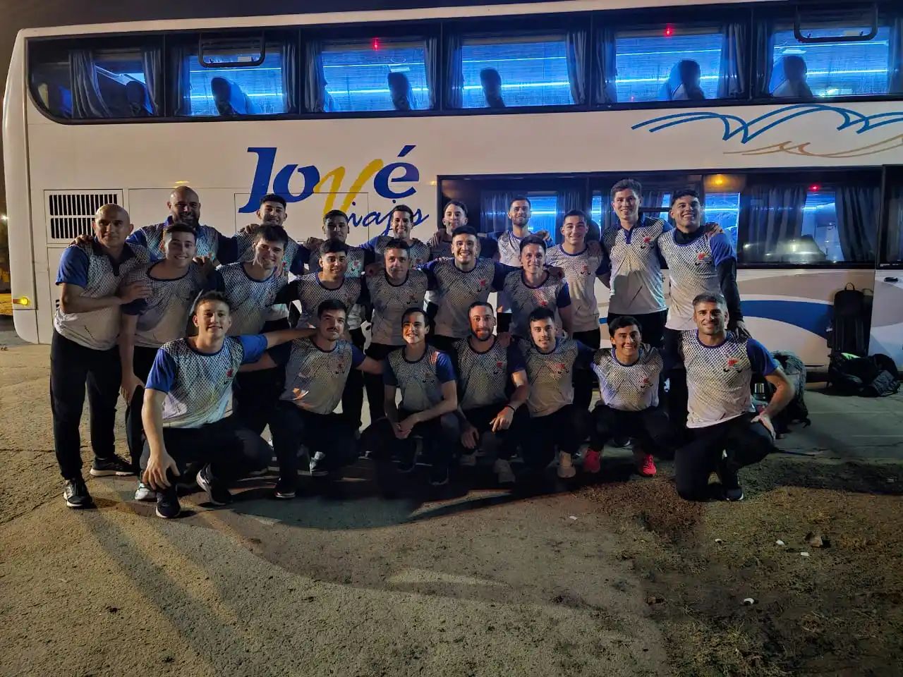El equipo de la UDC antes del viaje a Corrientes.