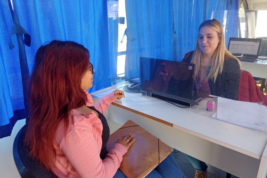 La Caja de pensiones sociales atendió en Rafaela en Acción