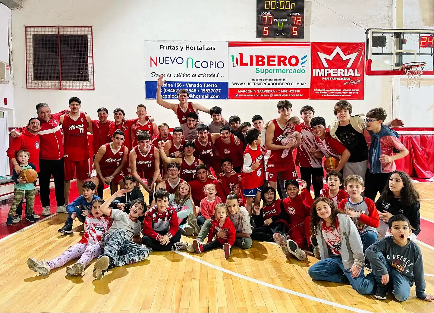 El festejo del "Depo" tras clasificar a las finales