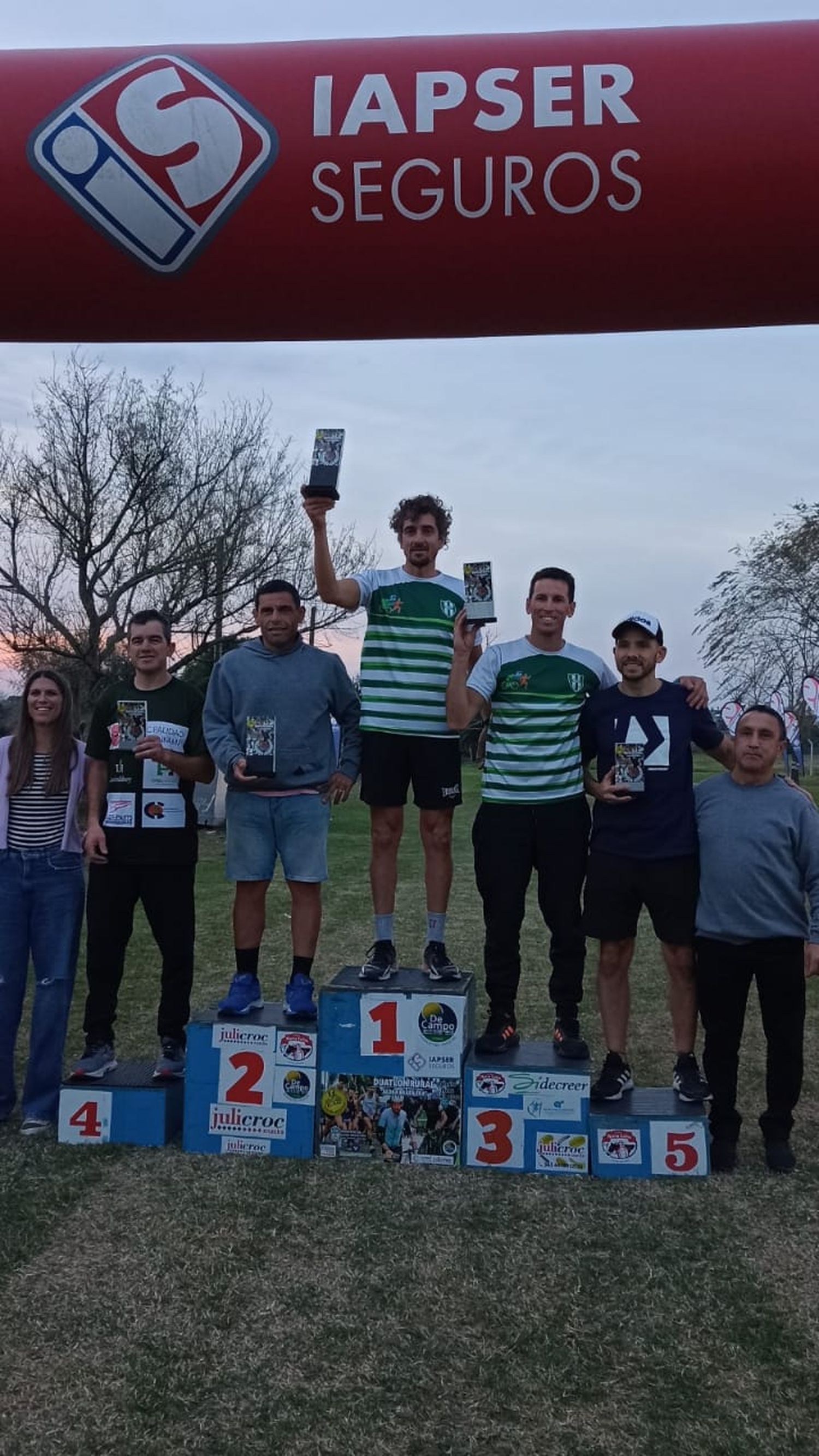 Buena labor de representantes 
locales en el duatlón Entrerriano