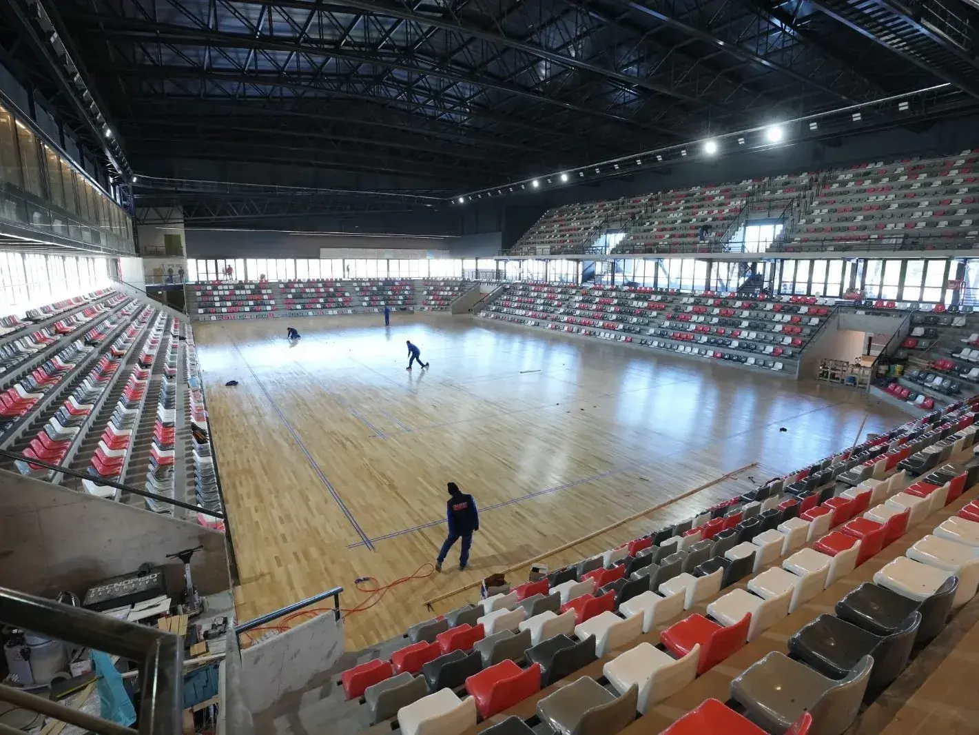 El sábado a las 9, se inaugura el estadio "Invencible Rosario" . Foto : Prensa Juegos Suramericanos
