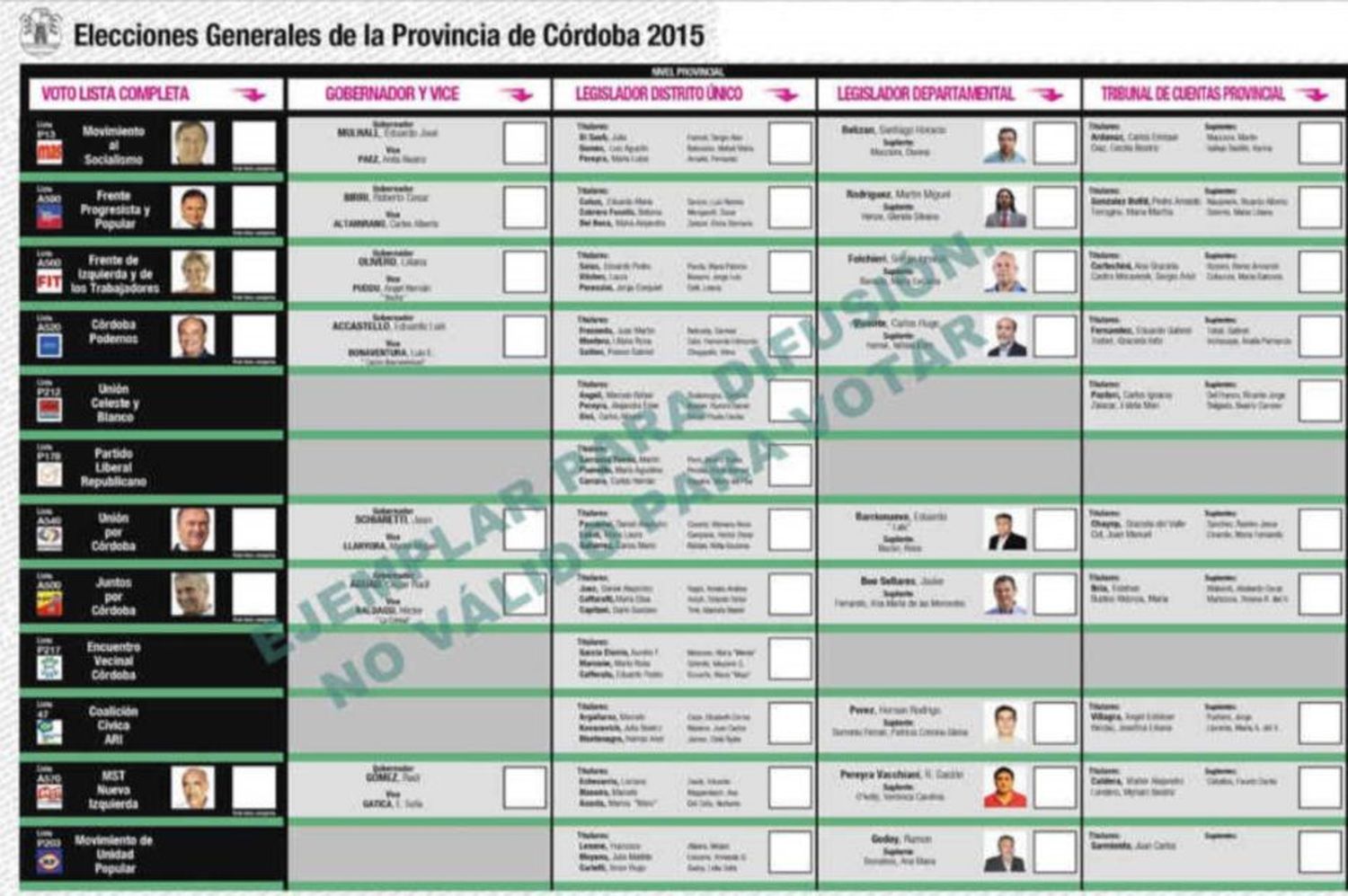 boleta unica papel