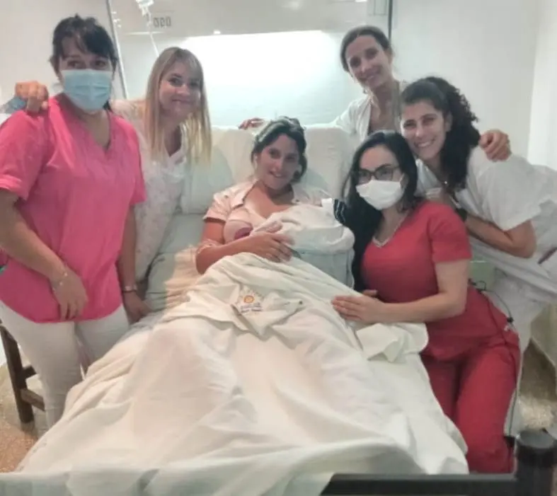 El primer bebé bonaerense de 2023 nació en Nueve de Julio