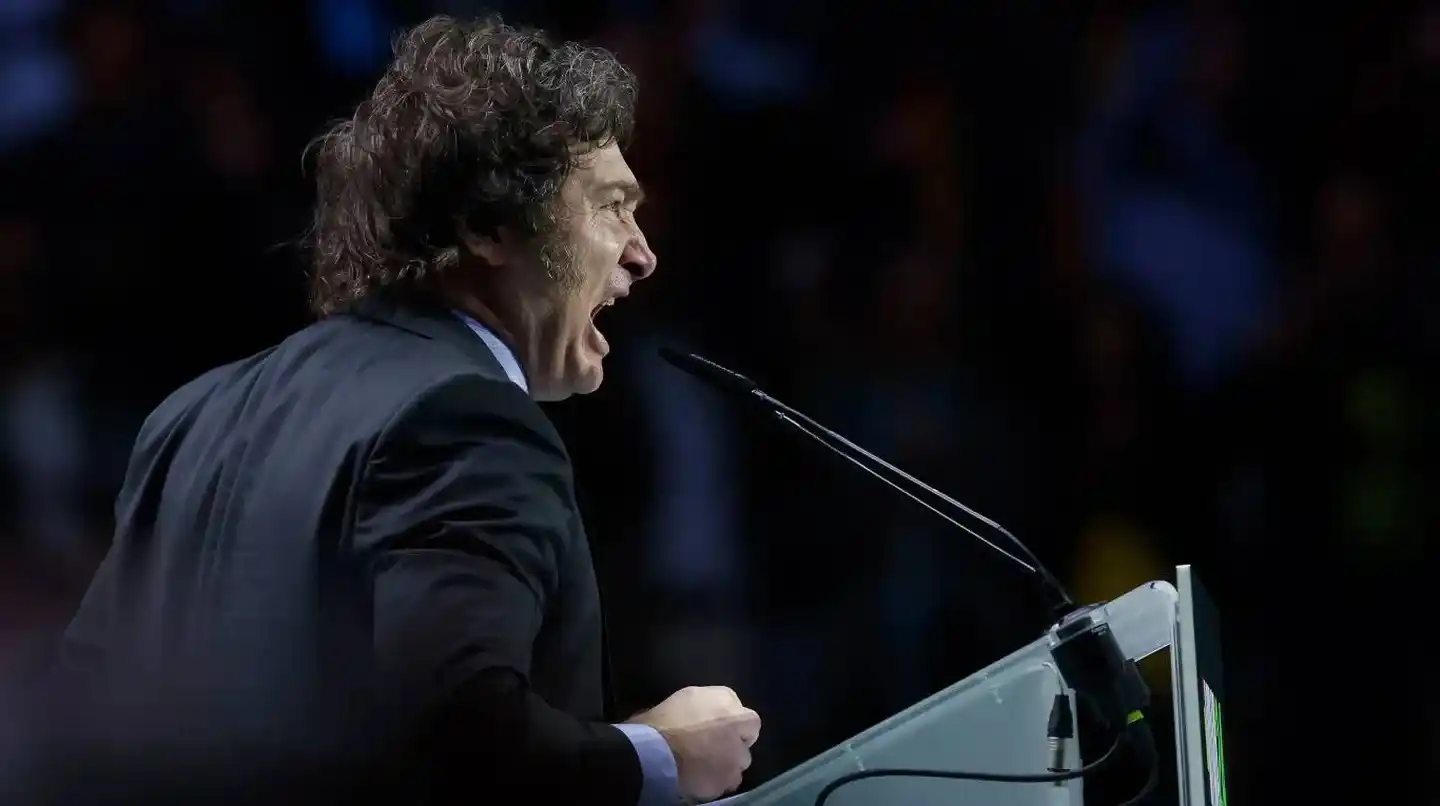 Con un agresivo discurso, Milei participó de la cumbre organizada por la ultraderecha española