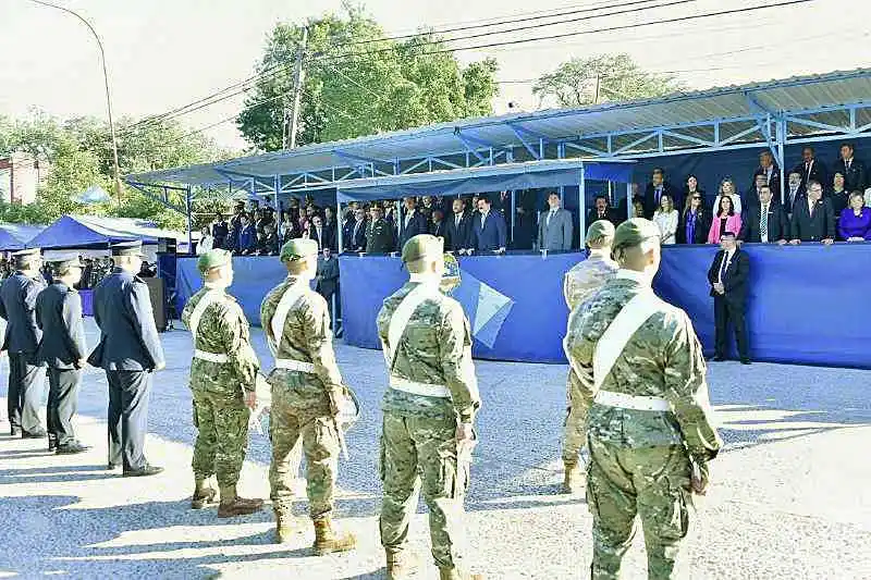Insfrán presidió los festejos patrios 
del 25 de Mayo en Clorinda