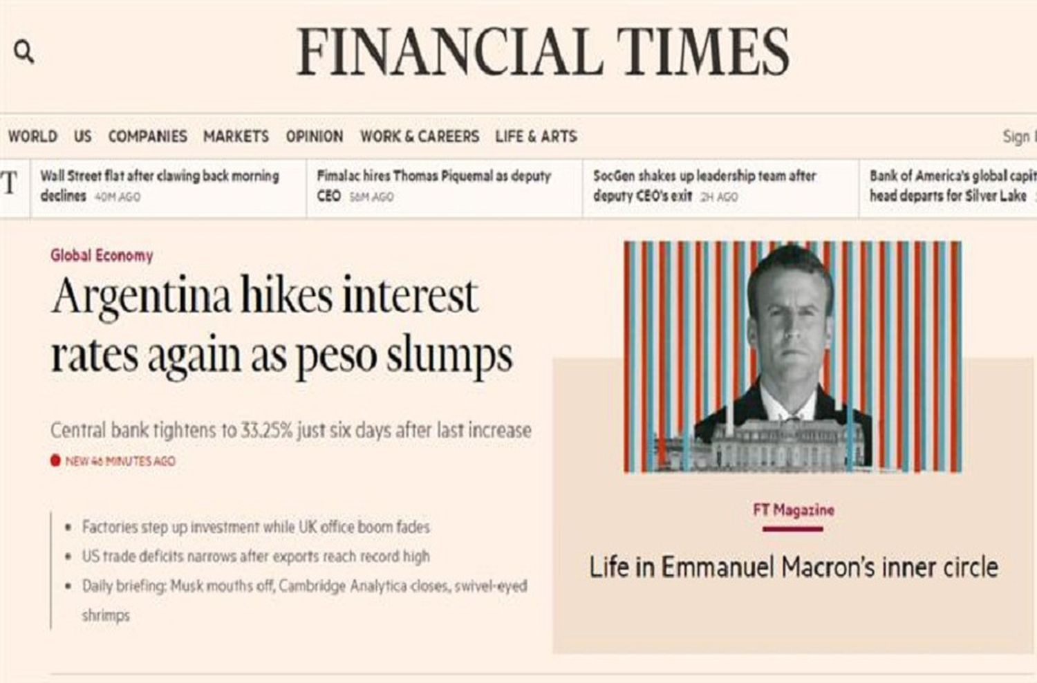 En el mundo hablan del precio del dólar en nuestro país