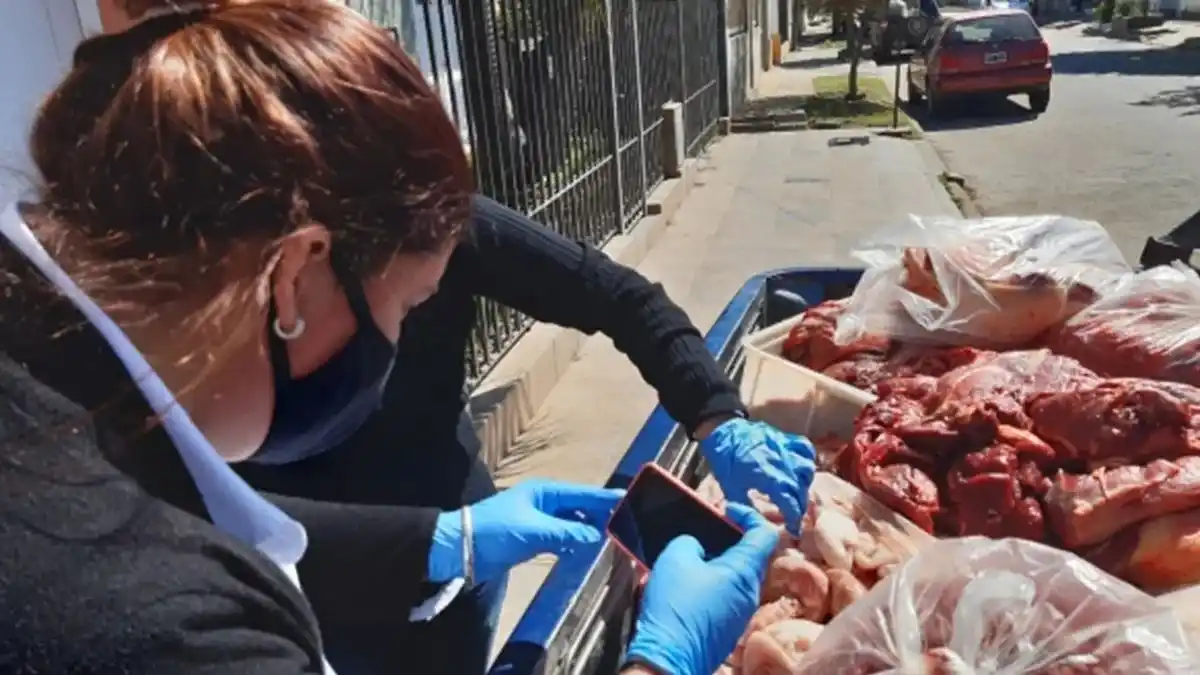 Decomisaron 550 kilos de carne vacuna de faena clandestina en Santo Tomé