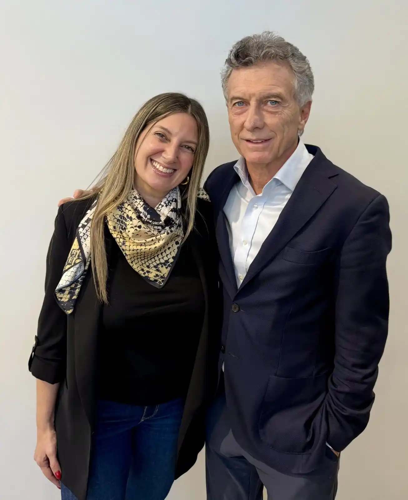 La foto subida por Lospennato a sus redes.