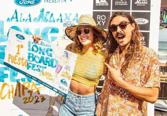 Evelyn Gontier se impuso en el Open Damas del Longboard Fest