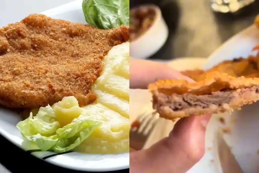 Le vendieron una milanga por un precio altísimo y cuando la probó comprendió el significado de "la verdad de la milanesa"