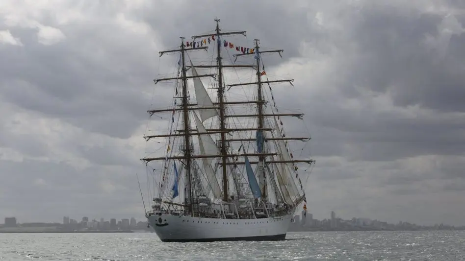 El viento se apodera de Mar del Plata