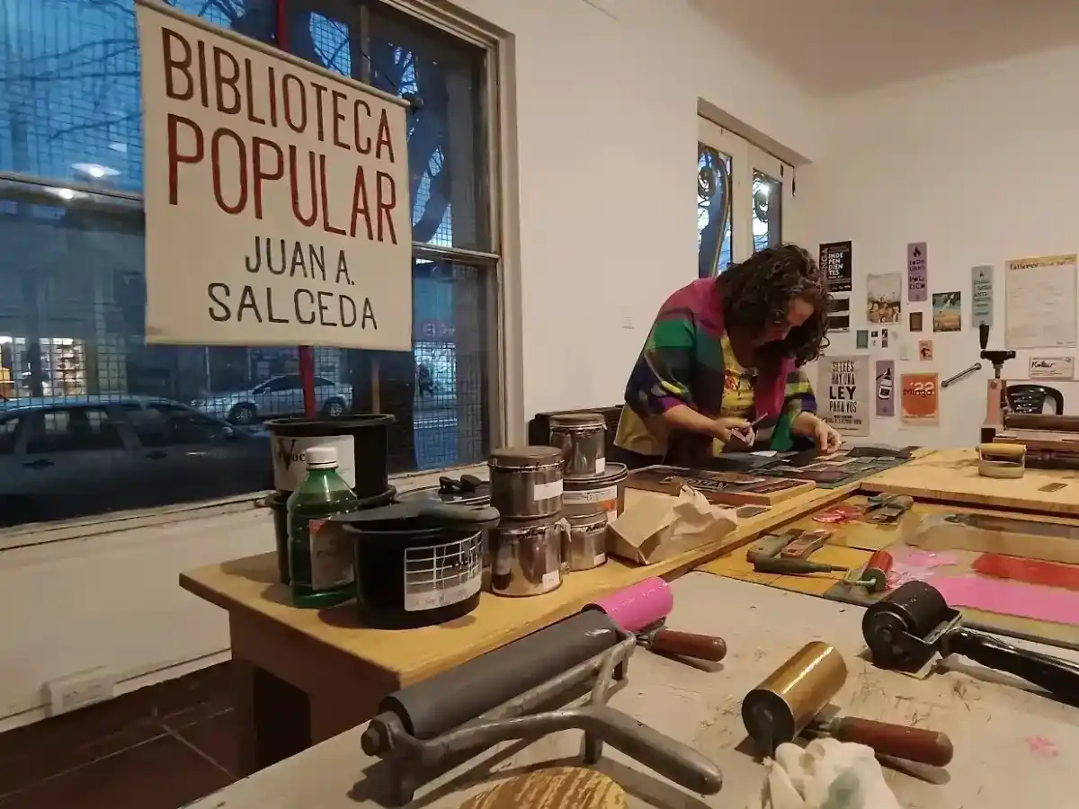 La Salceda presentó una variada oferta de talleres abiertos a la comunidad.