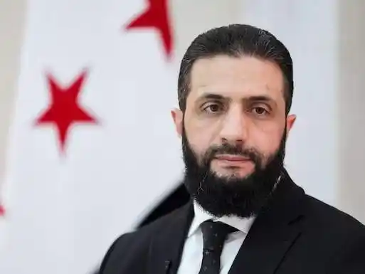Ahmed al-Sharaa, presidente interino de Siria