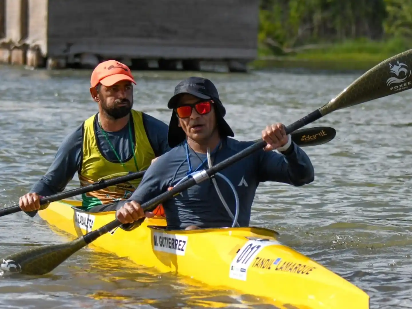 Gutiérrez y Zabaleta completaron la sexta etapa.