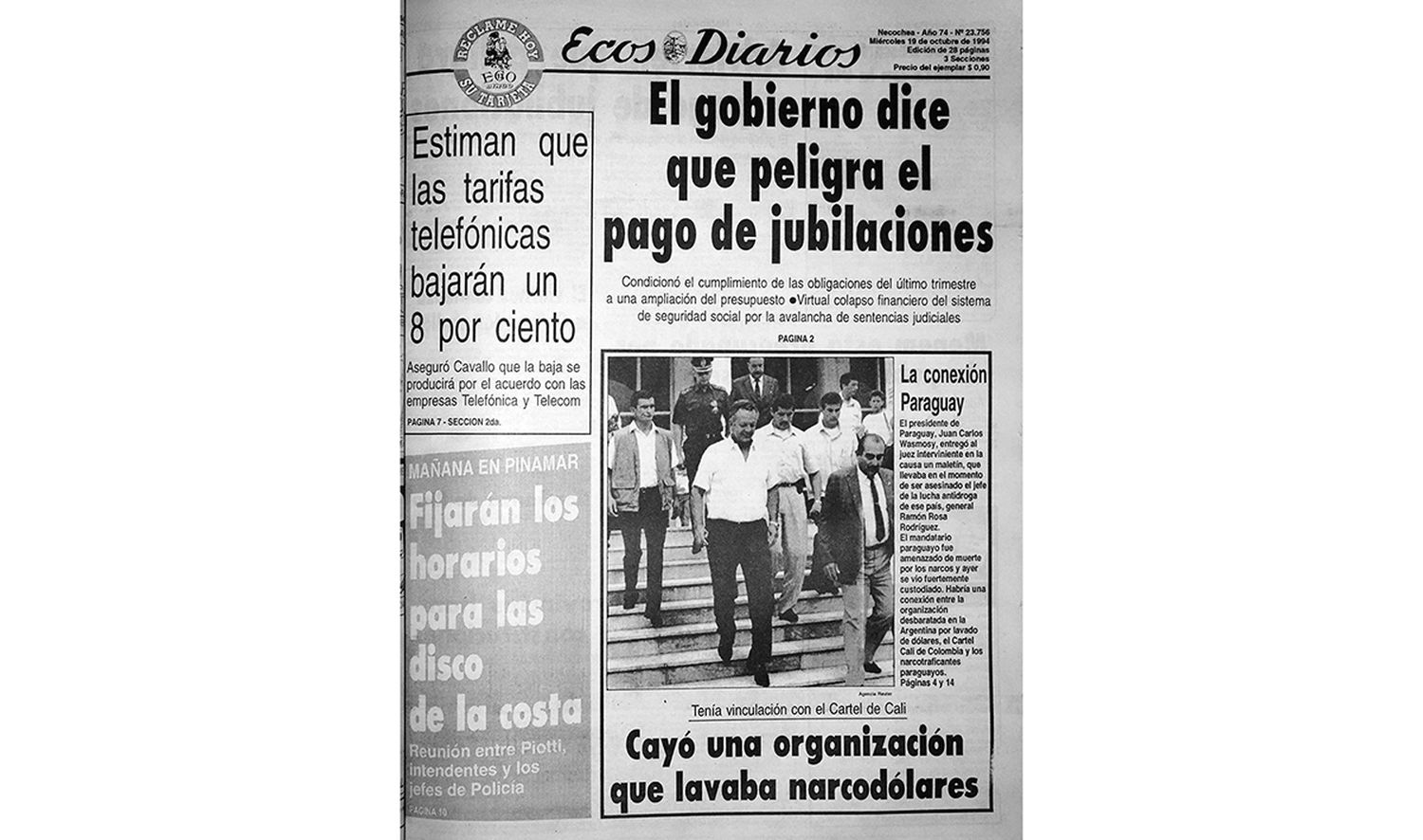 Miércoles 19 de Octubre de 1994