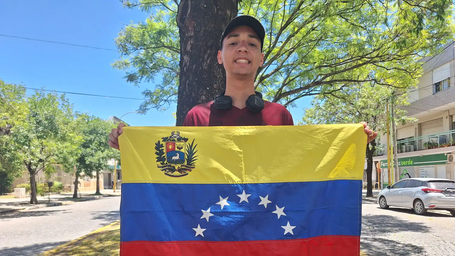 “Venezuela ya es libre”, expresó Carlos Mago.
