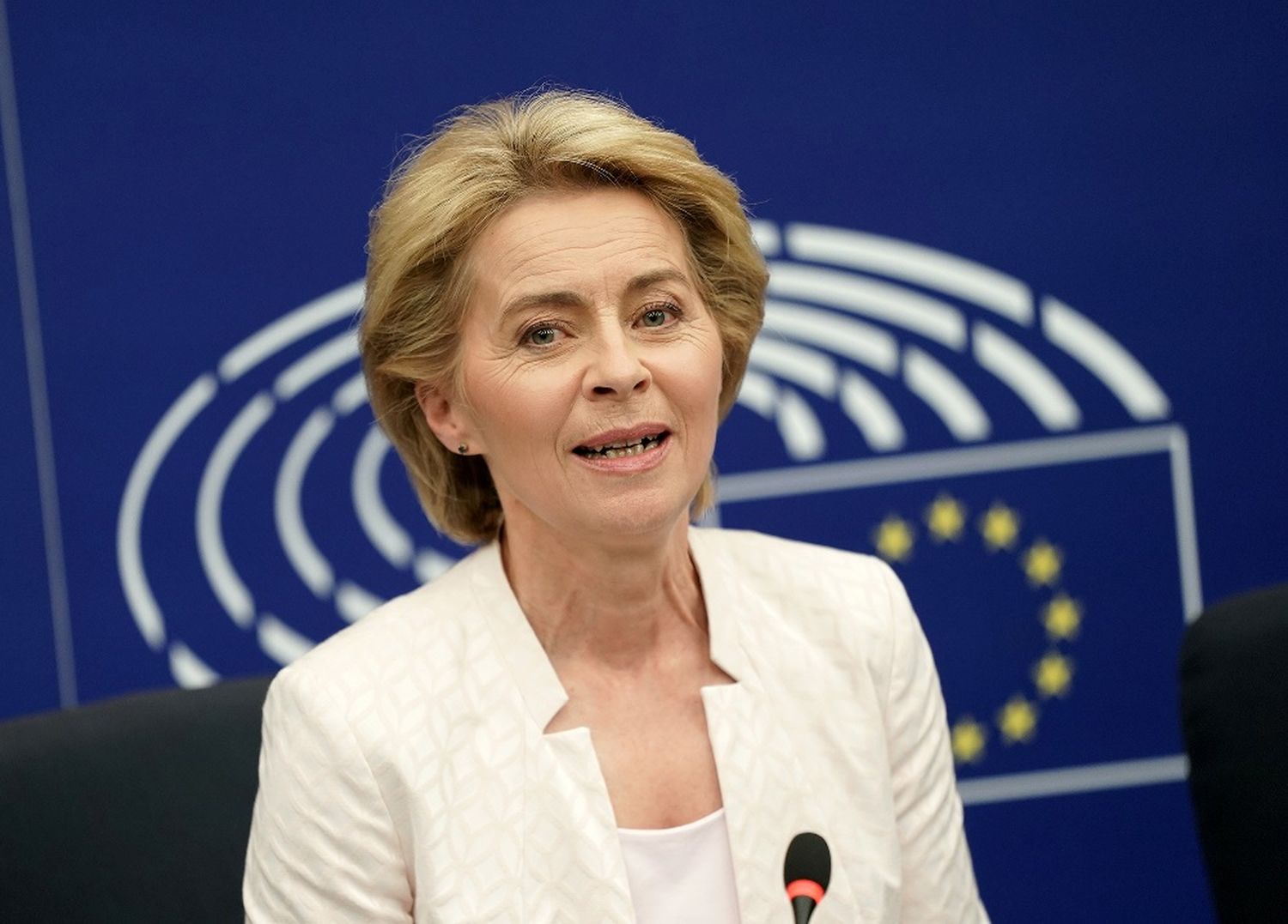 Ursula Von der Leyen, jefa de la Comisión Europea.