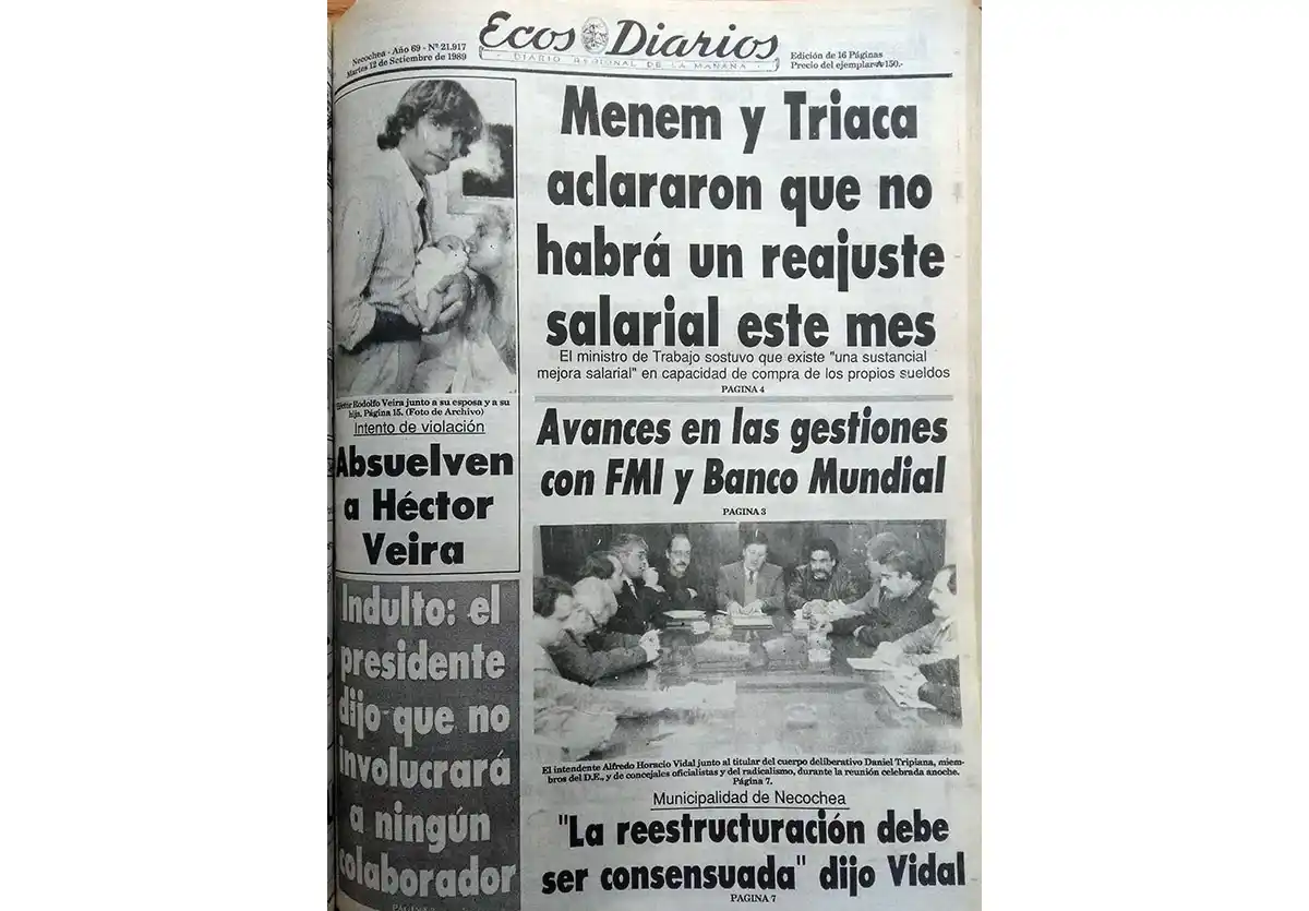 Martes 12 de septiembre de 1989